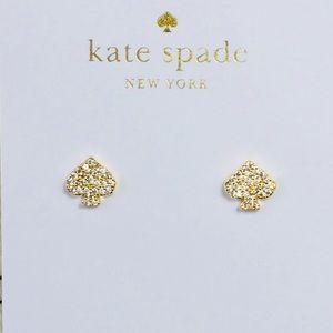 NWT Kate Spade Pave Spade Earrings